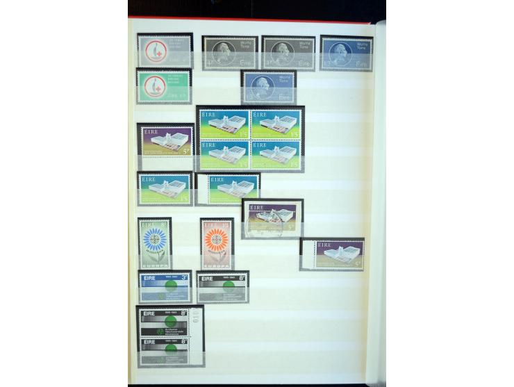 1929/2004, Collection of commemoratives in 5 albums, mainly block of 4 with many cylinder blocks, the earlier period includin