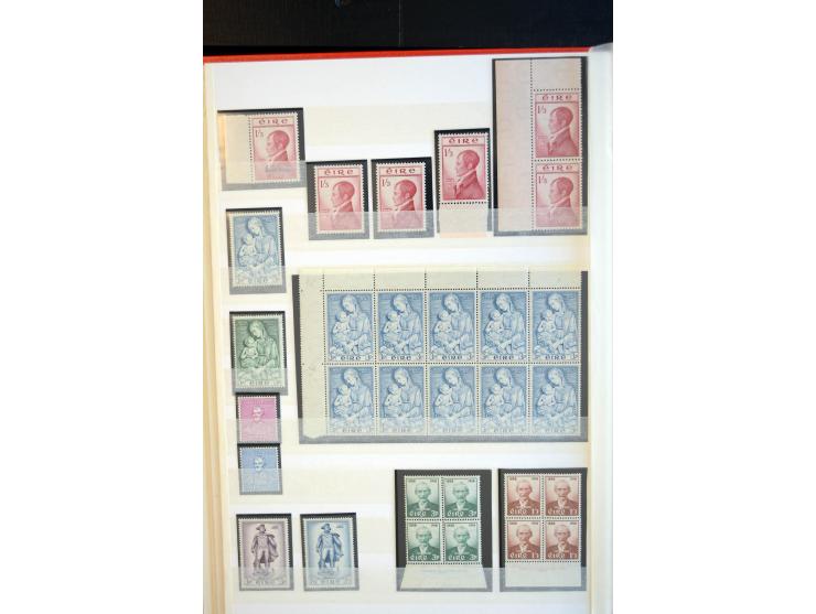 1929/2004, Collection of commemoratives in 5 albums, mainly block of 4 with many cylinder blocks, the earlier period includin