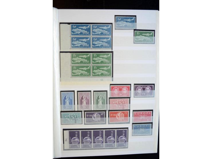 1929/2004, Collection of commemoratives in 5 albums, mainly block of 4 with many cylinder blocks, the earlier period includin