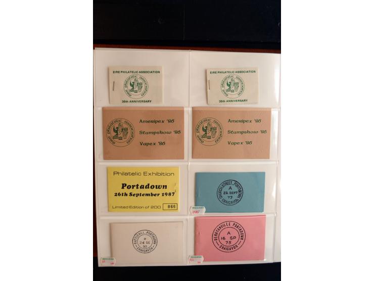 1945/85 (ca.), umfangreiche, meist postfrische und gestempelte Sammlung Markenheftchen, Heftchenblätter und Zusammendrucke in