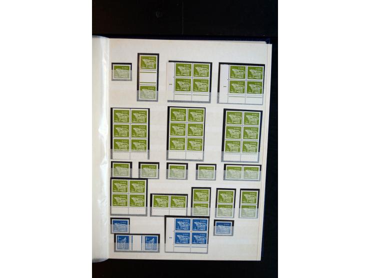 1982/90, Specialised collection of Architecture definitives, apparently complete gum and paper types, single stamps, gutter p