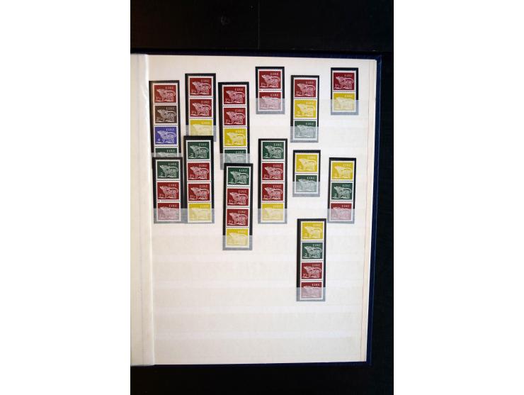 1982/90, Specialised collection of Architecture definitives, apparently complete gum and paper types, single stamps, gutter p