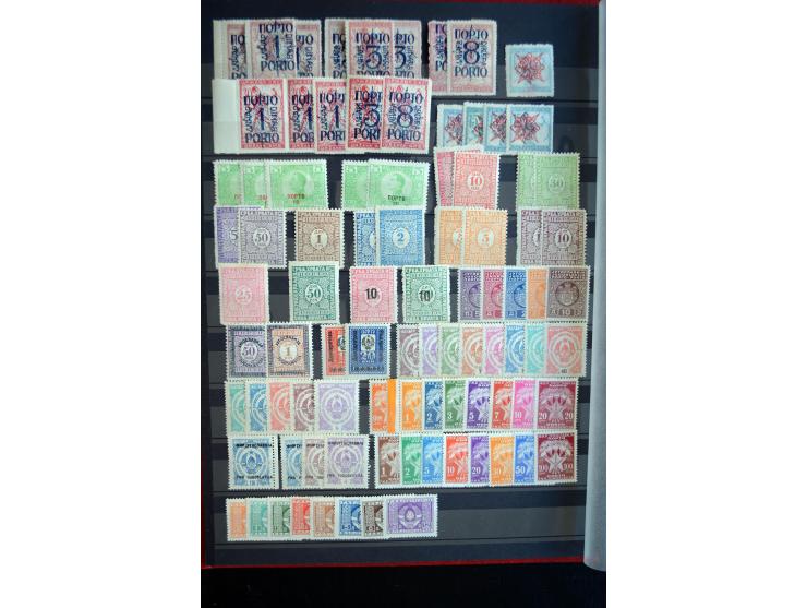 1879/1990, ungebrauchte/postfrische und gestempelte Sammlung, dabei ein guter Teil Bosnien und Herzegowina mit u.a. Mi.-Nr. 6