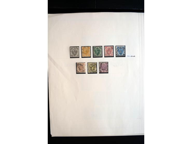 1879/1990, ungebrauchte/postfrische und gestempelte Sammlung, dabei ein guter Teil Bosnien und Herzegowina mit u.a. Mi.-Nr. 6