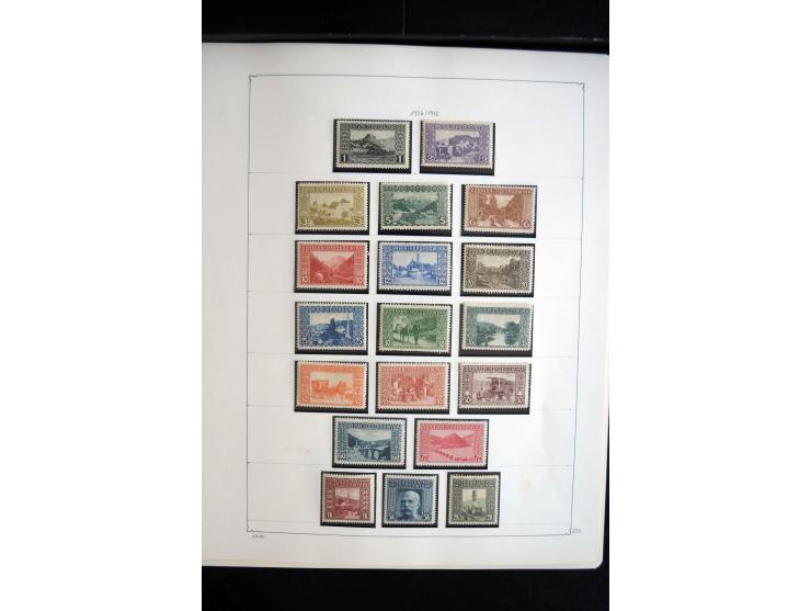 1879/1990, ungebrauchte/postfrische und gestempelte Sammlung, dabei ein guter Teil Bosnien und Herzegowina mit u.a. Mi.-Nr. 6