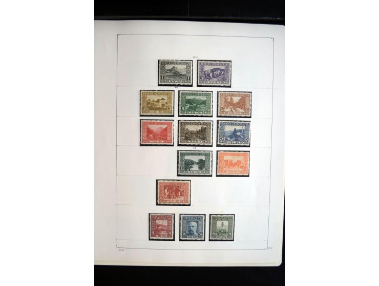 1879/1990, ungebrauchte/postfrische und gestempelte Sammlung, dabei ein guter Teil Bosnien und Herzegowina mit u.a. Mi.-Nr. 6