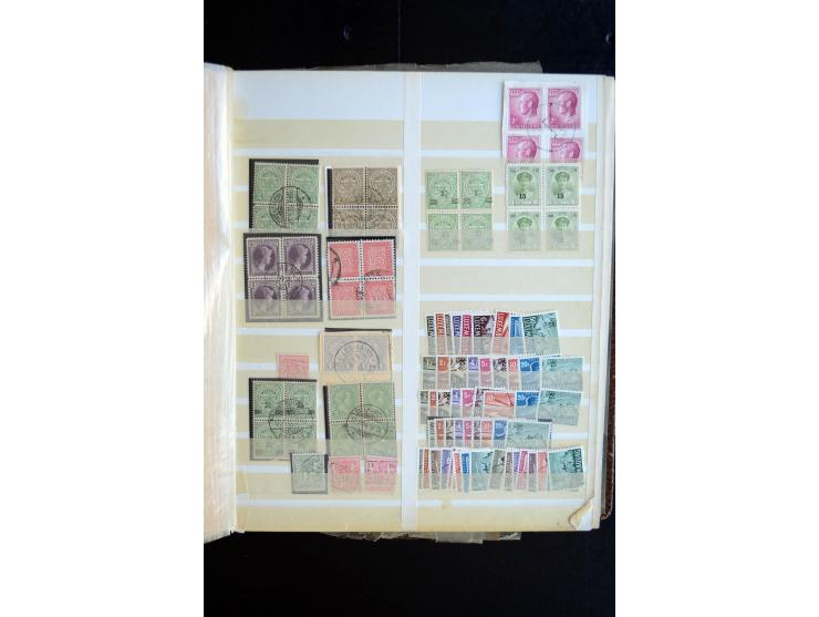 1865/1970 (ca.), interessanter Bestand im Karton, dabei viele bessere Ausgabe, oft mehrfach, einige Proben, etc.