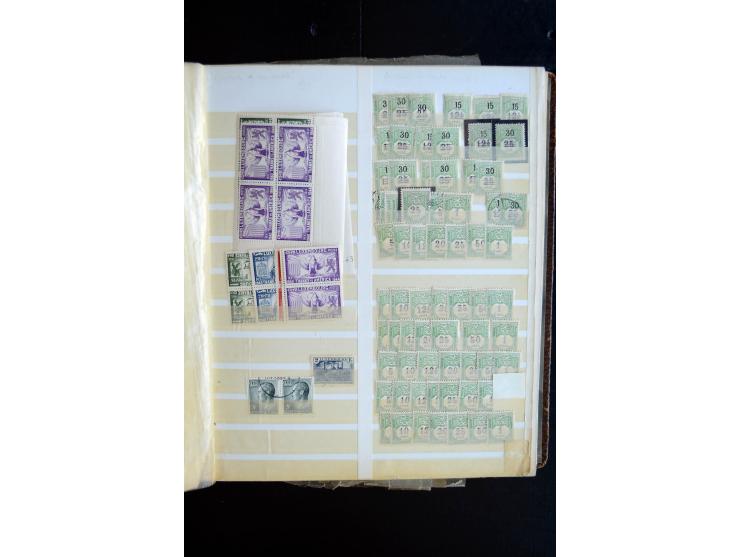 1865/1970 (ca.), interessanter Bestand im Karton, dabei viele bessere Ausgabe, oft mehrfach, einige Proben, etc.