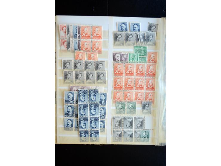 1865/1970 (ca.), interessanter Bestand im Karton, dabei viele bessere Ausgabe, oft mehrfach, einige Proben, etc.