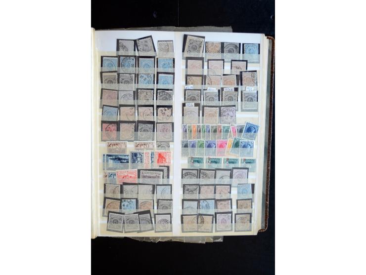 1865/1970 (ca.), interessanter Bestand im Karton, dabei viele bessere Ausgabe, oft mehrfach, einige Proben, etc.