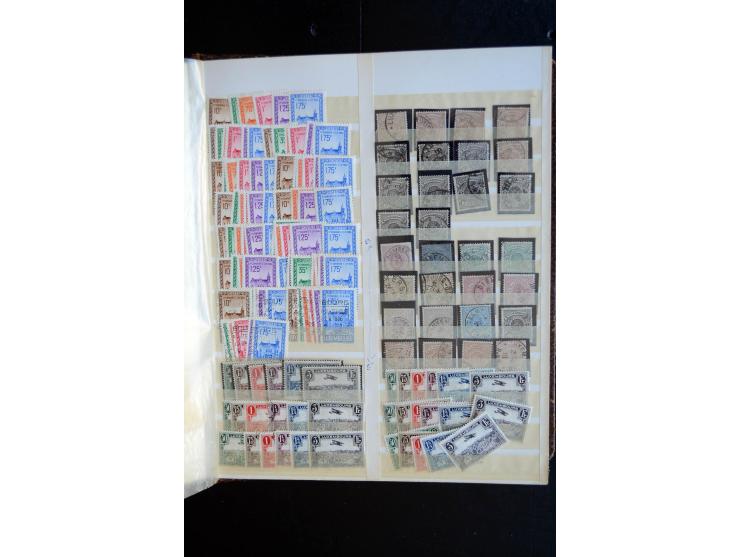 1865/1970 (ca.), interessanter Bestand im Karton, dabei viele bessere Ausgabe, oft mehrfach, einige Proben, etc.