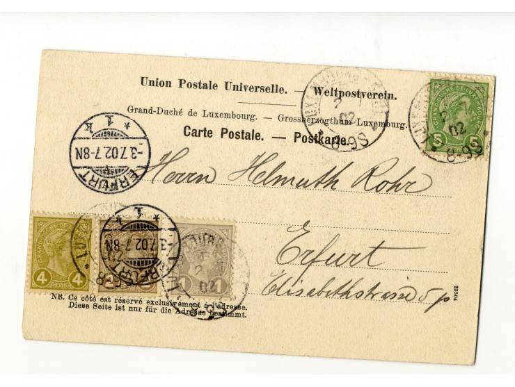 1885/1916, 28 Briefe und Karten, dabei u.a. R-Briefe nach Gibraltar, Salvador und Dänisch Westindien