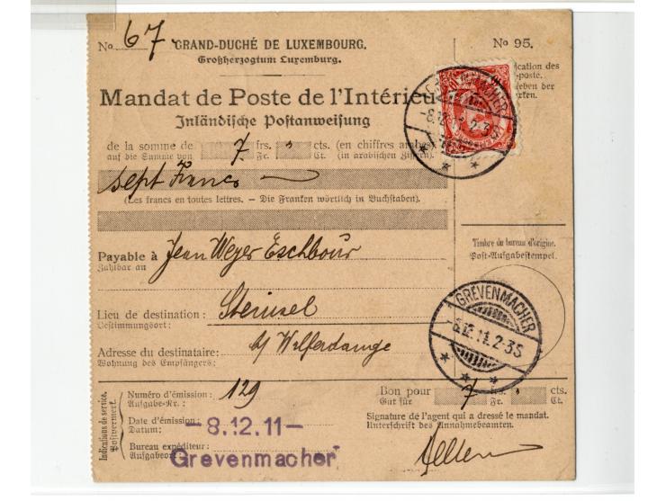 1885/1916, 28 Briefe und Karten, dabei u.a. R-Briefe nach Gibraltar, Salvador und Dänisch Westindien