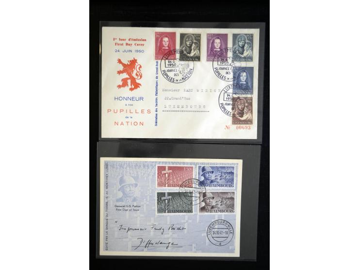 1910/57 (ca.), über 300 Briefe und Karten, dabei u.a. gute FDC wie Mi. 423-26 (2), 468-73 (2), 478-83 und 488-89