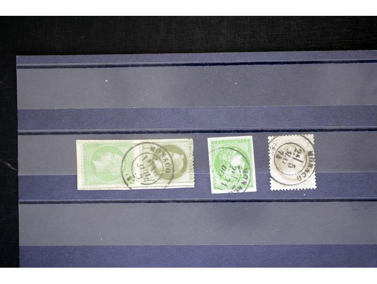 1757/1877, 2 Vorphila- und 4 frankierte Briefe sowie 2 lose Marken und Briefstück