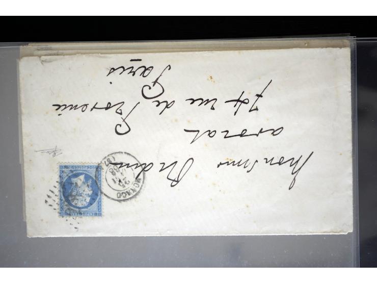 1757/1877, 2 Vorphila- und 4 frankierte Briefe sowie 2 lose Marken und Briefstück