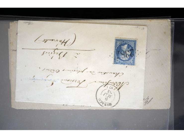 1757/1877, 2 Vorphila- und 4 frankierte Briefe sowie 2 lose Marken und Briefstück