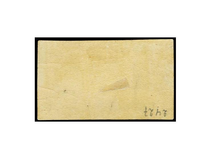 1 fr. carmine, horizontal pair, Sperati forgery type K+F, unused with gum, few slight creases, otherwise fine, not signed