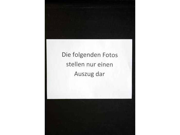 1852/1956,gestempelte 2bändige Sammlung, spezialisiert gesammelt, die erste Ausgabe nach Platten, später nach Zähnungen, dabe