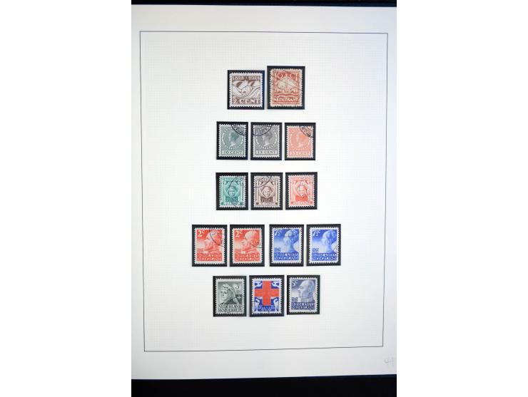 1852/1956,gestempelte 2bändige Sammlung, spezialisiert gesammelt, die erste Ausgabe nach Platten, später nach Zähnungen, dabe