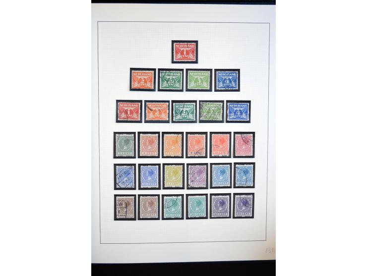 1852/1956,gestempelte 2bändige Sammlung, spezialisiert gesammelt, die erste Ausgabe nach Platten, später nach Zähnungen, dabe