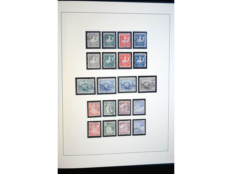 1852/1956,gestempelte 2bändige Sammlung, spezialisiert gesammelt, die erste Ausgabe nach Platten, später nach Zähnungen, dabe