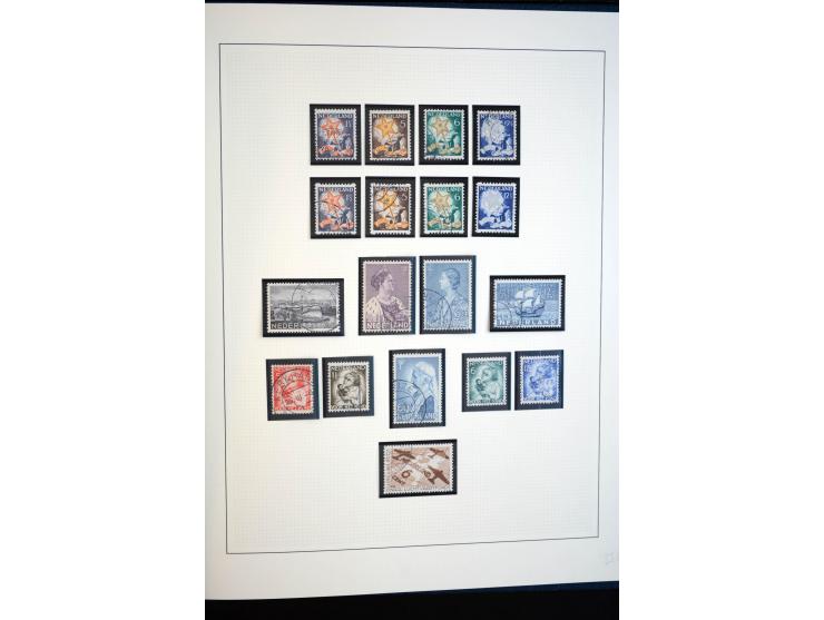 1852/1956,gestempelte 2bändige Sammlung, spezialisiert gesammelt, die erste Ausgabe nach Platten, später nach Zähnungen, dabe