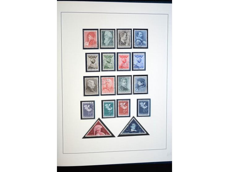 1852/1956,gestempelte 2bändige Sammlung, spezialisiert gesammelt, die erste Ausgabe nach Platten, später nach Zähnungen, dabe