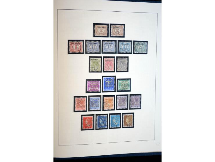 1852/1956,gestempelte 2bändige Sammlung, spezialisiert gesammelt, die erste Ausgabe nach Platten, später nach Zähnungen, dabe