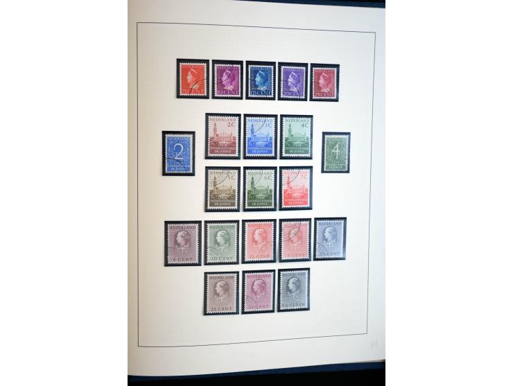 1852/1956,gestempelte 2bändige Sammlung, spezialisiert gesammelt, die erste Ausgabe nach Platten, später nach Zähnungen, dabe