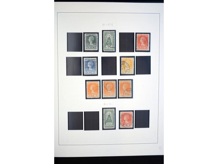 1852/1956,gestempelte 2bändige Sammlung, spezialisiert gesammelt, die erste Ausgabe nach Platten, später nach Zähnungen, dabe