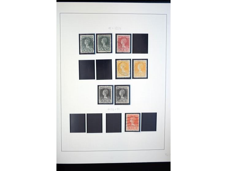 1852/1956,gestempelte 2bändige Sammlung, spezialisiert gesammelt, die erste Ausgabe nach Platten, später nach Zähnungen, dabe