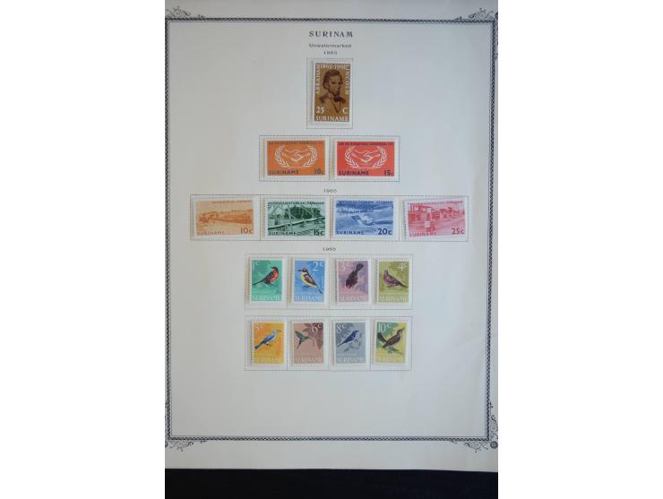 1852/1980, hochinteressanter ungebrauchter/postfrischer und gestempelter Bestand, dabei Mi.-Nr. 1-3(11), 4-6(10), 11(12), 12(