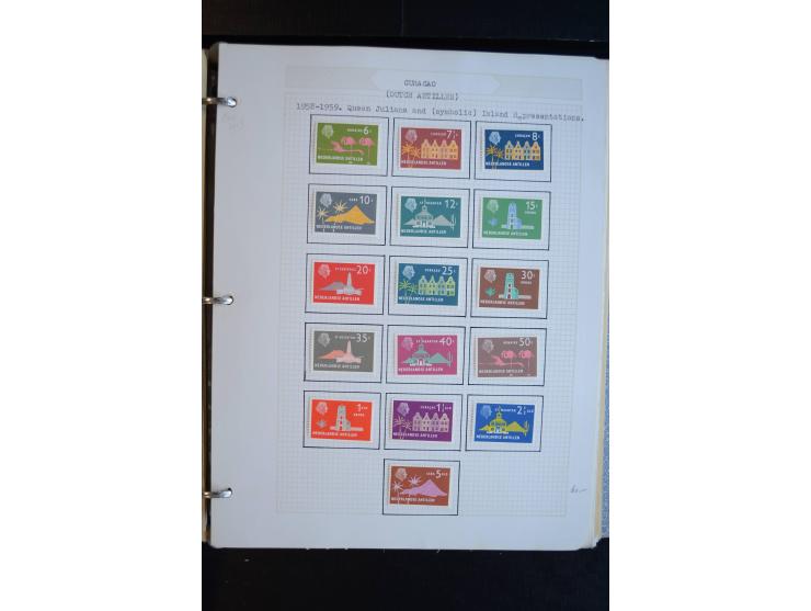 1852/1980, hochinteressanter ungebrauchter/postfrischer und gestempelter Bestand, dabei Mi.-Nr. 1-3(11), 4-6(10), 11(12), 12(
