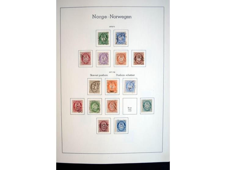 1855/2010, schöne gestempelte Sammlung ab Mi.-Nr. 1(7), 2-5 und 6-10 (nach Typen), später mit guten Werten und oftmals nach n