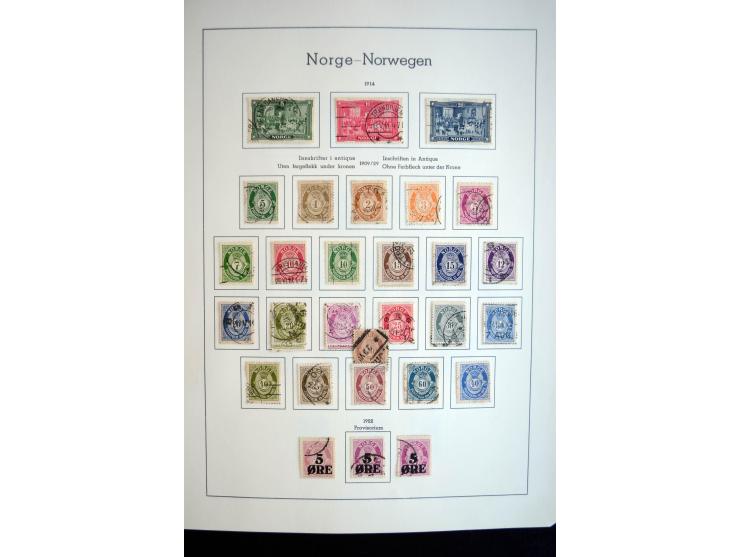 1855/2010, schöne gestempelte Sammlung ab Mi.-Nr. 1(7), 2-5 und 6-10 (nach Typen), später mit guten Werten und oftmals nach n