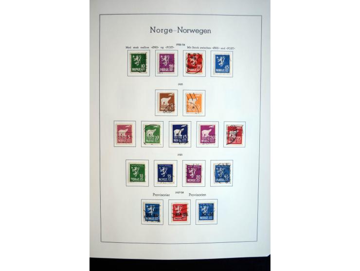 1855/2010, schöne gestempelte Sammlung ab Mi.-Nr. 1(7), 2-5 und 6-10 (nach Typen), später mit guten Werten und oftmals nach n