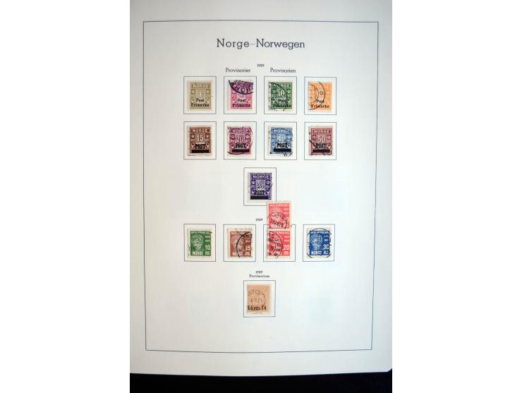 1855/2010, schöne gestempelte Sammlung ab Mi.-Nr. 1(7), 2-5 und 6-10 (nach Typen), später mit guten Werten und oftmals nach n
