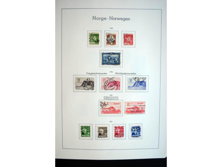 1855/2010, schöne gestempelte Sammlung ab Mi.-Nr. 1(7), 2-5 und 6-10 (nach Typen), später mit guten Werten und oftmals nach n