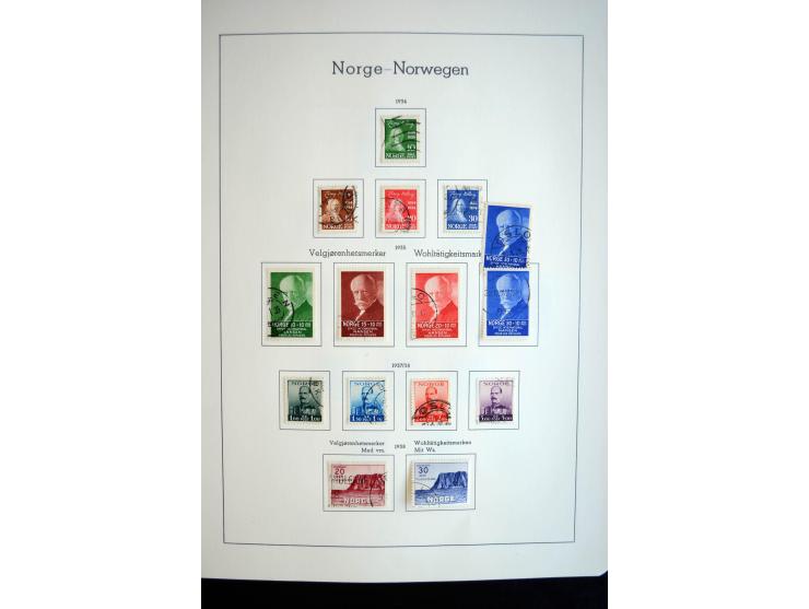 1855/2010, schöne gestempelte Sammlung ab Mi.-Nr. 1(7), 2-5 und 6-10 (nach Typen), später mit guten Werten und oftmals nach n
