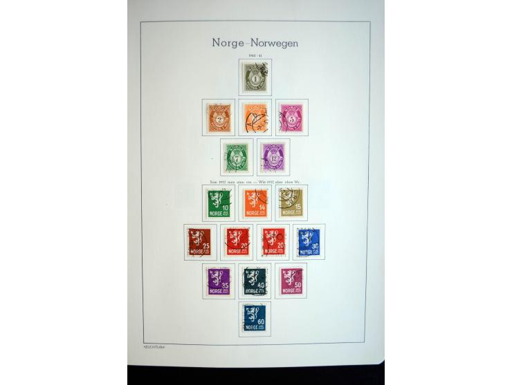 1855/2010, schöne gestempelte Sammlung ab Mi.-Nr. 1(7), 2-5 und 6-10 (nach Typen), später mit guten Werten und oftmals nach n