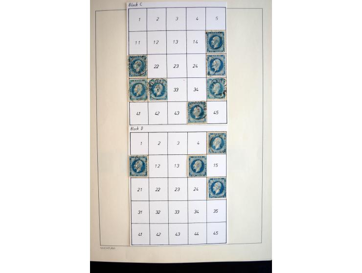1855/2010, schöne gestempelte Sammlung ab Mi.-Nr. 1(7), 2-5 und 6-10 (nach Typen), später mit guten Werten und oftmals nach n