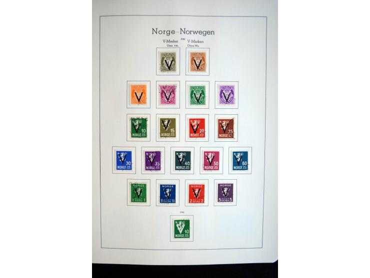 1855/2010, schöne gestempelte Sammlung ab Mi.-Nr. 1(7), 2-5 und 6-10 (nach Typen), später mit guten Werten und oftmals nach n