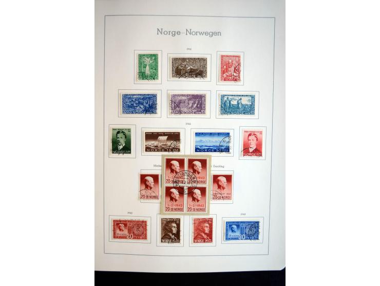 1855/2010, schöne gestempelte Sammlung ab Mi.-Nr. 1(7), 2-5 und 6-10 (nach Typen), später mit guten Werten und oftmals nach n