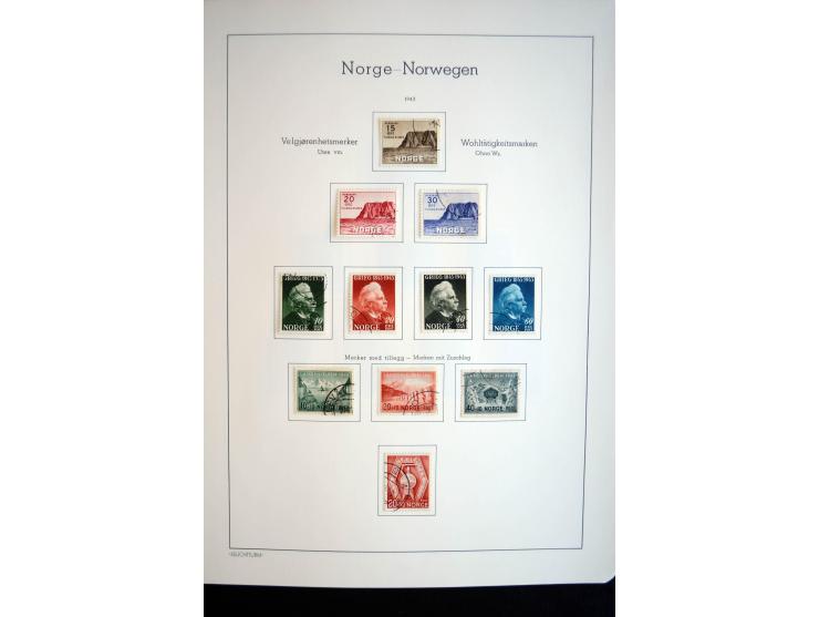 1855/2010, schöne gestempelte Sammlung ab Mi.-Nr. 1(7), 2-5 und 6-10 (nach Typen), später mit guten Werten und oftmals nach n