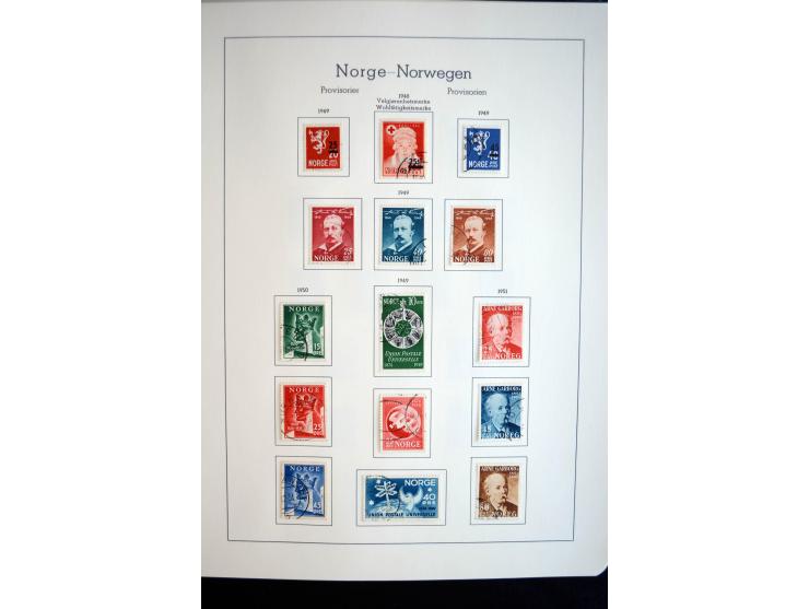 1855/2010, schöne gestempelte Sammlung ab Mi.-Nr. 1(7), 2-5 und 6-10 (nach Typen), später mit guten Werten und oftmals nach n