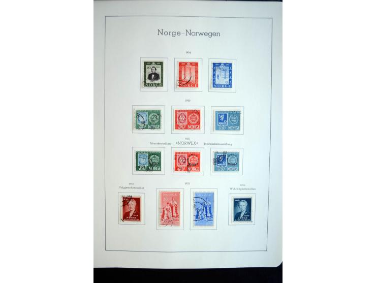 1855/2010, schöne gestempelte Sammlung ab Mi.-Nr. 1(7), 2-5 und 6-10 (nach Typen), später mit guten Werten und oftmals nach n