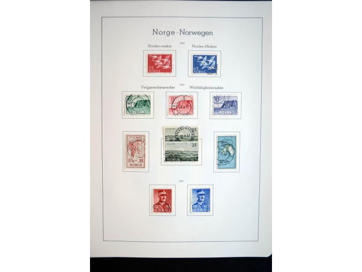 1855/2010, schöne gestempelte Sammlung ab Mi.-Nr. 1(7), 2-5 und 6-10 (nach Typen), später mit guten Werten und oftmals nach n