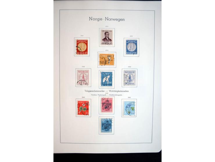 1855/2010, schöne gestempelte Sammlung ab Mi.-Nr. 1(7), 2-5 und 6-10 (nach Typen), später mit guten Werten und oftmals nach n