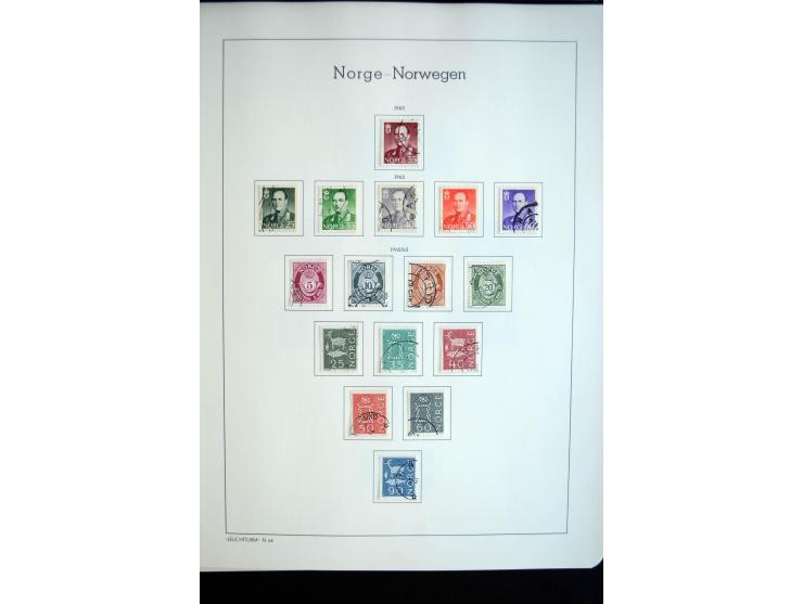 1855/2010, schöne gestempelte Sammlung ab Mi.-Nr. 1(7), 2-5 und 6-10 (nach Typen), später mit guten Werten und oftmals nach n